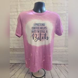 Like new bleached t-shirt